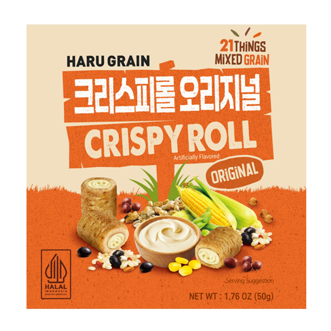 HY Haru Grain Crispy Roll - Original 1.76oz/(50g)