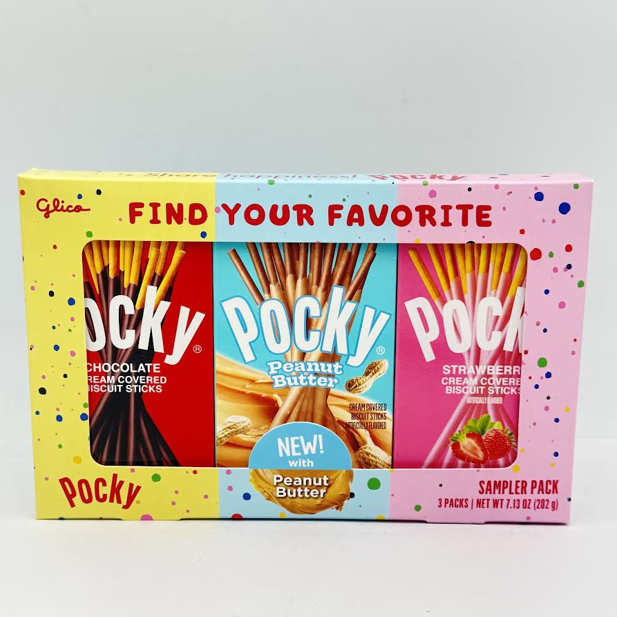 Glico Pocky Sampler Pack 3Packs 7.13oz/(202g)