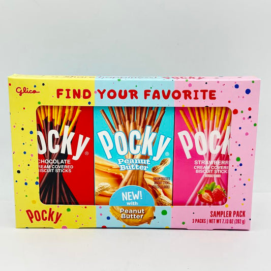 Glico Pocky Sampler Pack 3Packs 7.13oz/(202g)