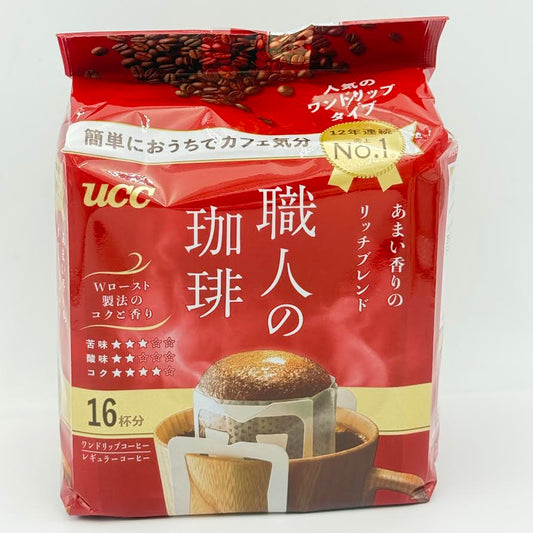 Ucc Shokunin No Coffee Rich Blend Coffee Powder 112g/16pc