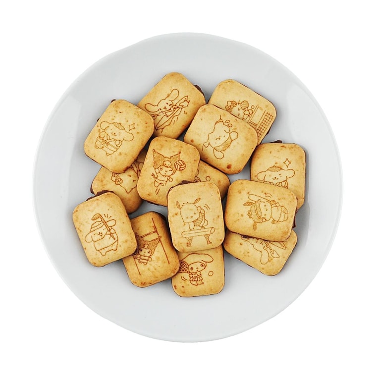 (2bags)Fujiya Sanrio Characters Chocolate Biscuit Cookies 42g不二家 巧克力夾心餅乾