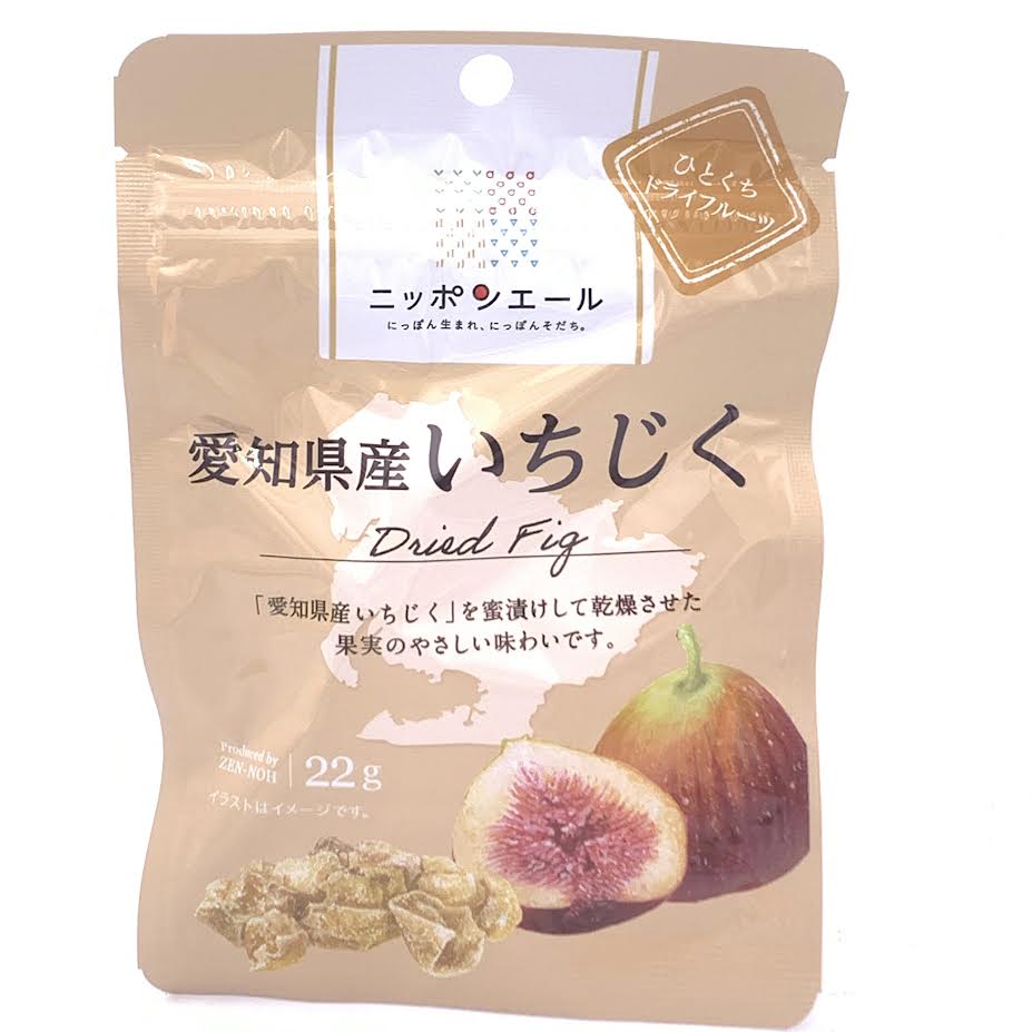 Zennoh Nippon Ale Aichi Prefecture Dried Fig 22gX2bags無花果乾