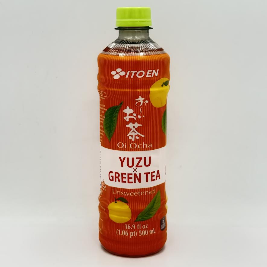 Ito En Oi Ocha Yuzu x Green Tea Unsweetened 500mlx4bottle