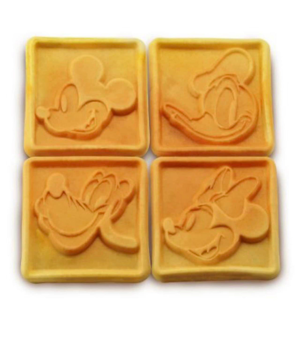 Disney Mickey And Friends 4 Slice Waffle Maker With Nonstick Cooking Plates迪士尼米奇&朋友鬆餅機