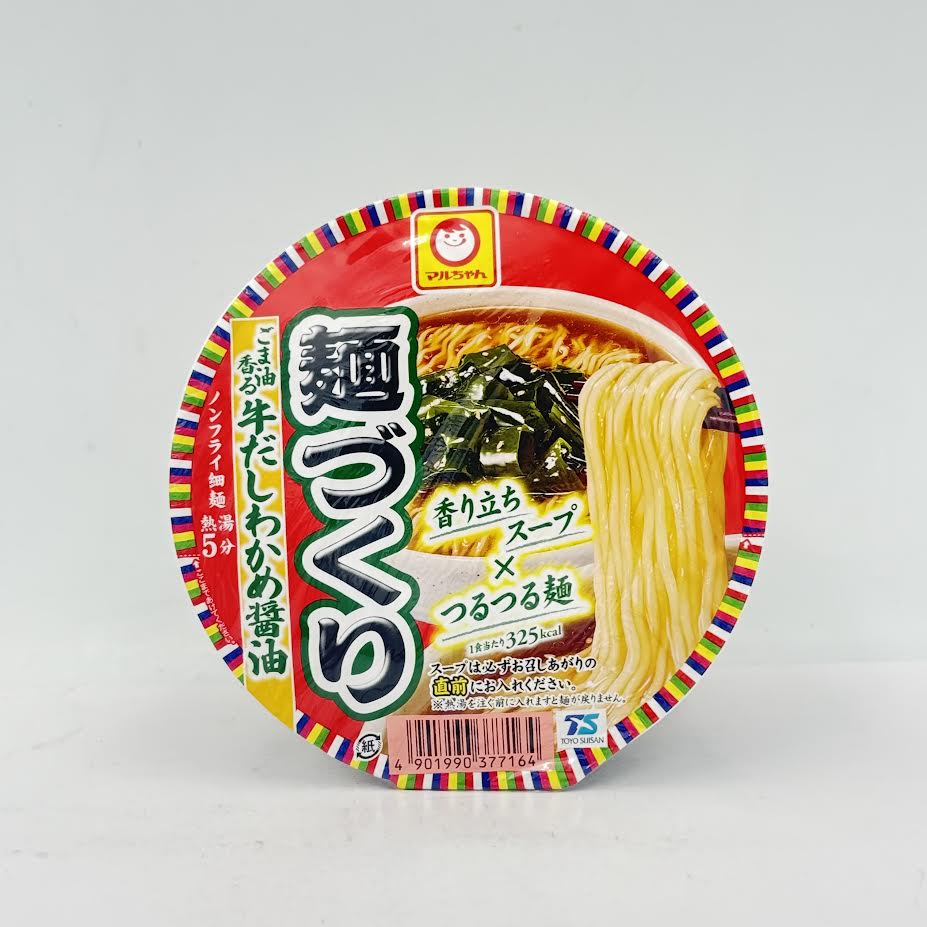 Toyo Suisan Maruchan Noodle Making With Sesame Oil Beef Stock&Wakame Soy Sauce 90gx6bowl