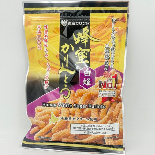 Tokyo Karinto Honey Shirohachi Wheat Cracker 2.89oz/82g