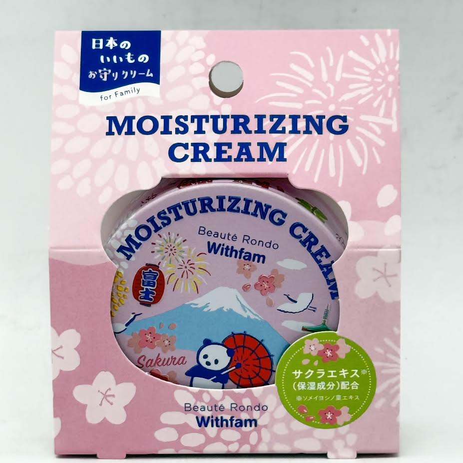 Beauté Rondo Withfam Skin Care Moisturizer - Fuji/Sakura (Damage Repair) 75g護膚保濕霜修補損傷