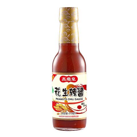Taiwanese KCC Peanuts Chili Sauce 270ml高慶泉花生辣醬
