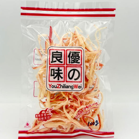 You Zhiliang Wei Dried Shredded Squid 100g自然之派鱿鱼絲