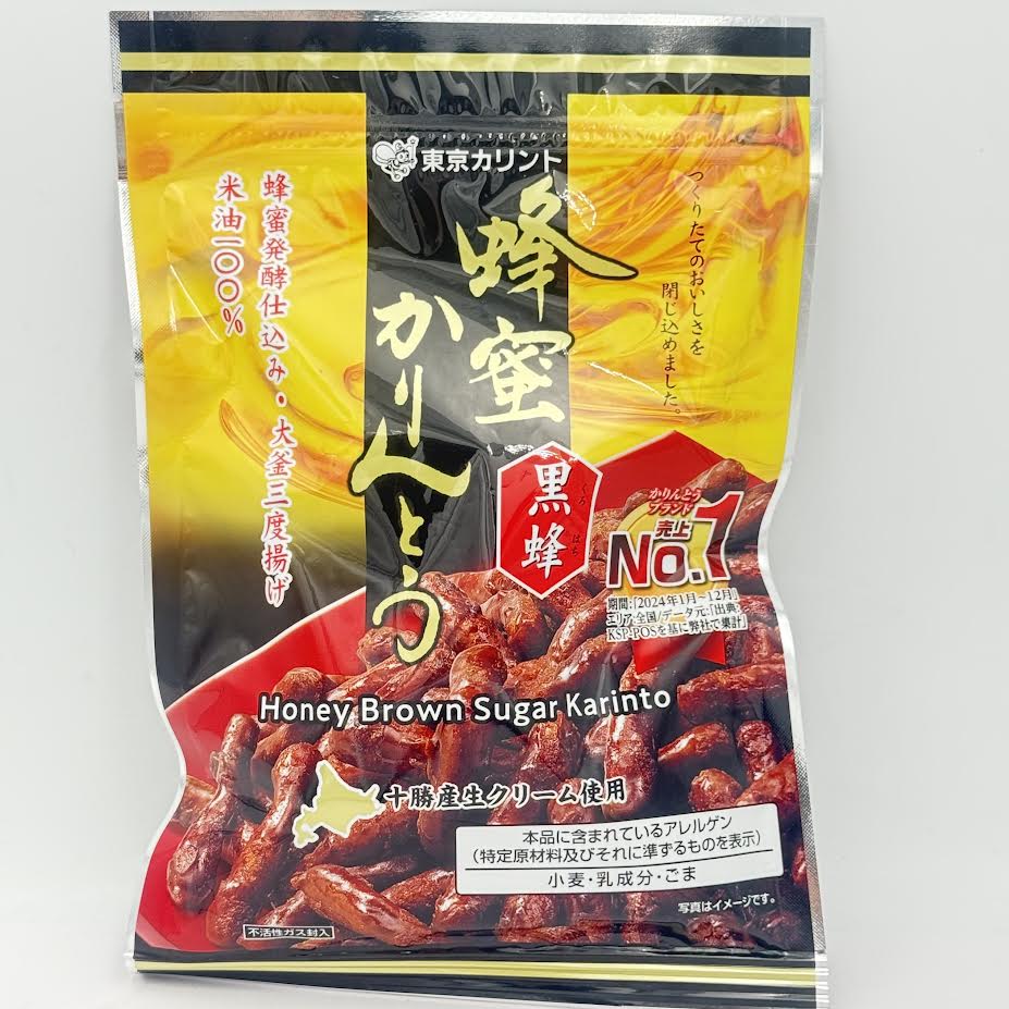 Tokyo Karinto Hachimitsu Karinto Kurohachi Honey Wheat Cracker 2.89oz/(82g）