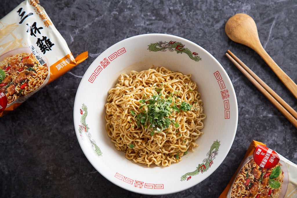 TTL 3 Cup Chicken Flavor Instant Noodles 525g/(5bags)台灣台酒三杯雞風味乾麵