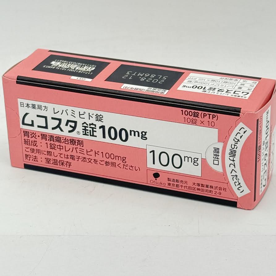 Mucosta Tablets 100mg 100tablets 日本處方胃藥