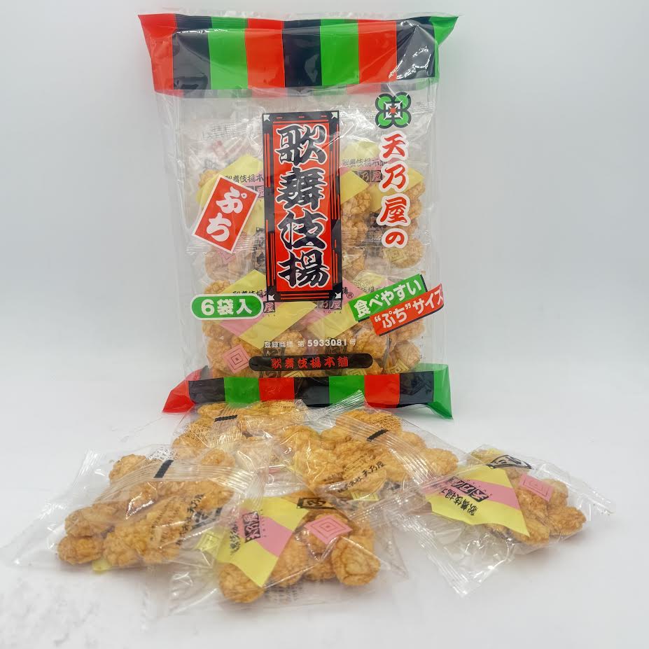 Amanoya Kabukiage Rice Cracker 90g/(6pc)