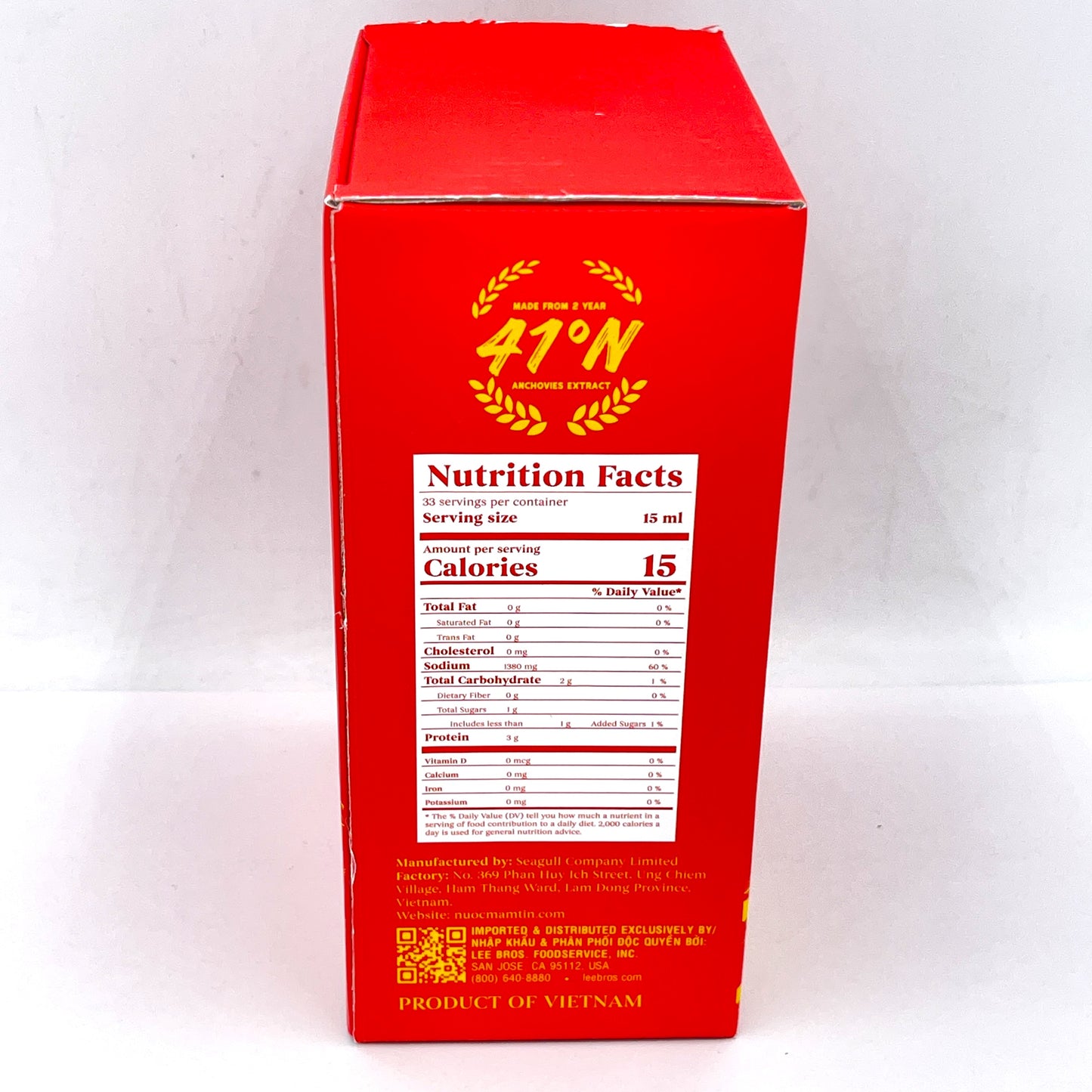 Tin Fish Sauce 16.9oz/500ml