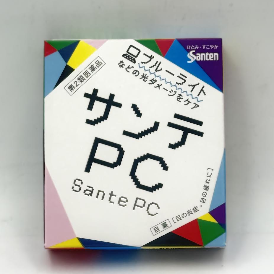 Santen Sante PC Blue Light Eye Drop 12ml 抗疲勞眼藥水