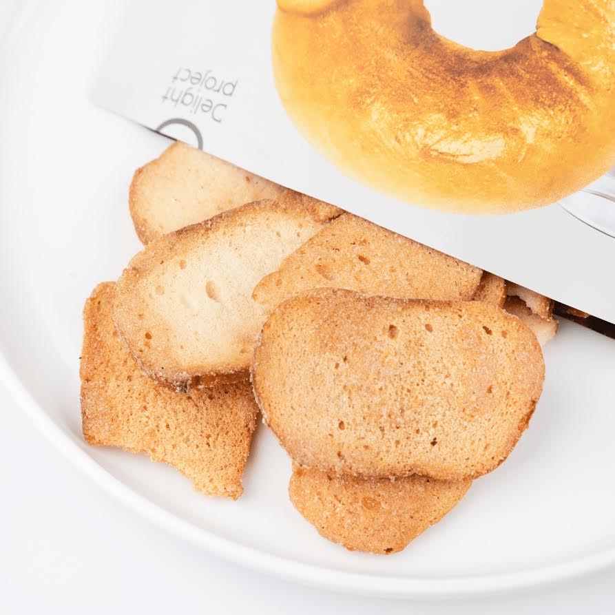 (2CT) Delight Project Garlic Butter Bagel Chip 60g大蒜奶油口味貝果餅乾