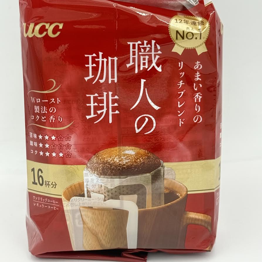 Ucc Shokunin No Coffee Rich Blend Coffee Powder 112g/16pc