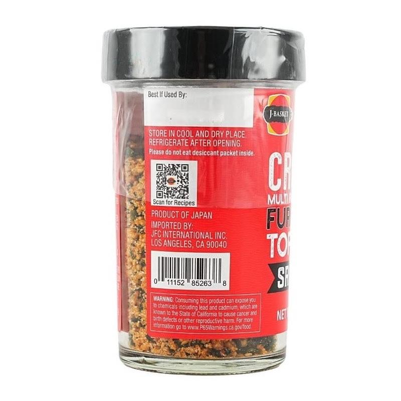 J-Basket Crunchy Furikake Rice Seasoning Toppers Sriracha With Granola 1.76oz/(50g)