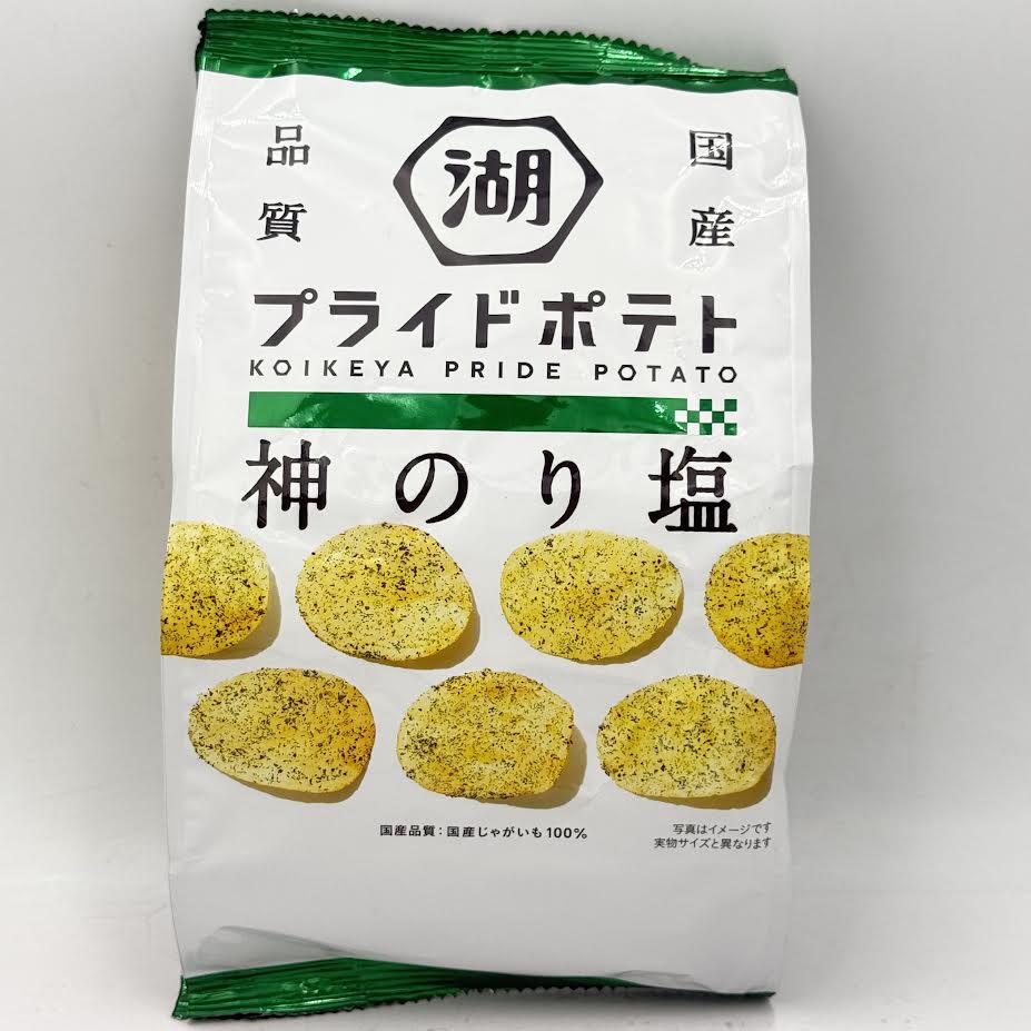 (2CT)Koikeya Pride Potato - Nori Salt Of God Flavor 55g