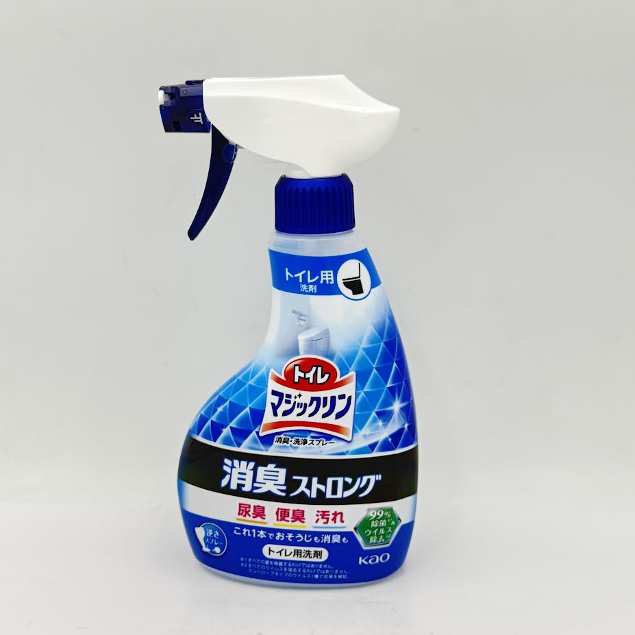 Kao Magiclean Toilet Deodorant And Cleaning Spray (Mint) 400ml花王馬桶噴霧清潔劑草本薄荷