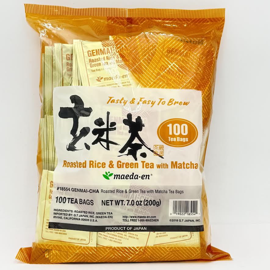 Maeda-En Roasted Rice & Green Tea With Matcha 200g/(100tea bags)