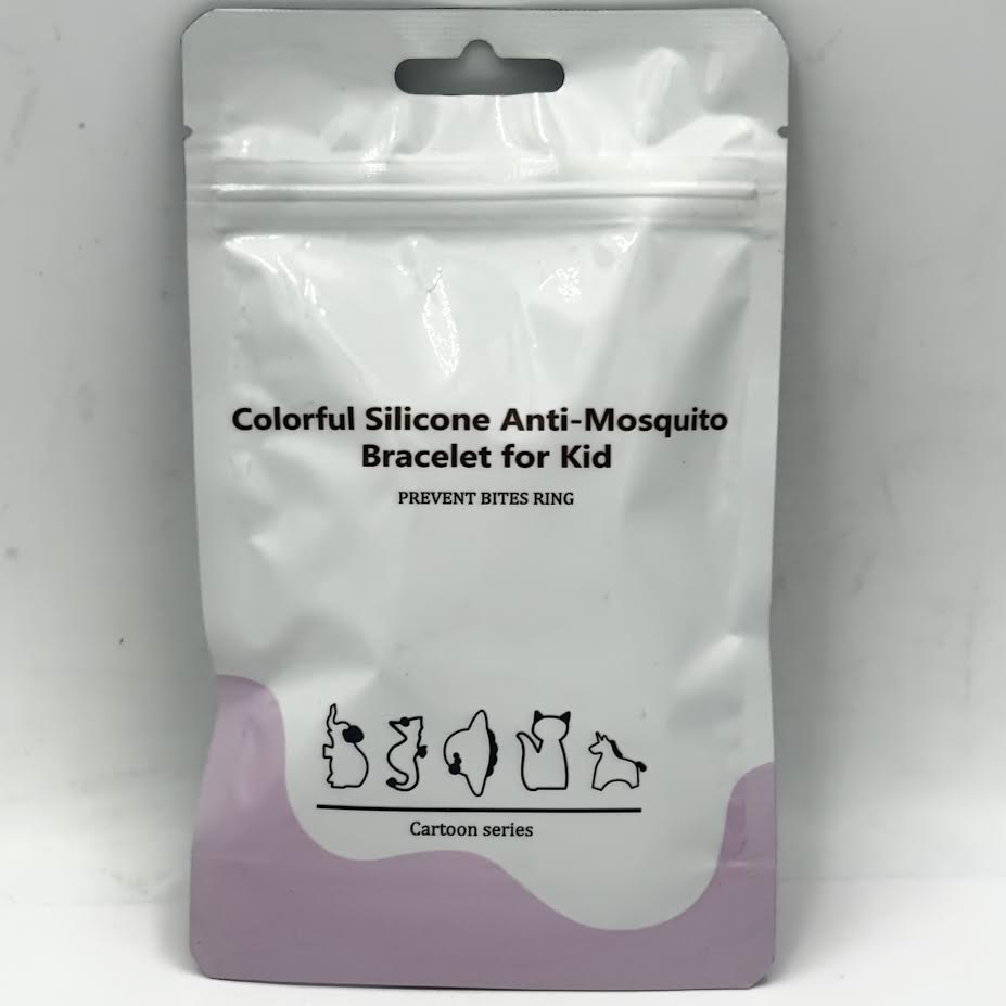 Colorful Silicone Anti-Mosquito Bracelet For Kid兒童驅蚊手環