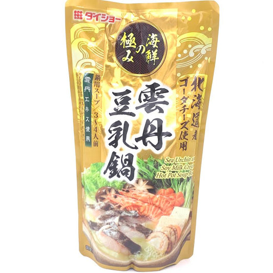 Daisho Sea Urchin And Soy Milk Cream Nabe HotPot Soup Base 750g