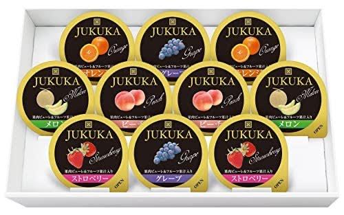 Kanazawa Kenroku Seika Jukuka Ripe Fruit Jelly Gift 10pieces 什錦水果果凍禮盒