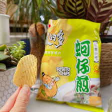 Hwa Yuan Potato Chips - Oyster Omelet Flavor 213g華元波蚵仔煎原味洋芋片