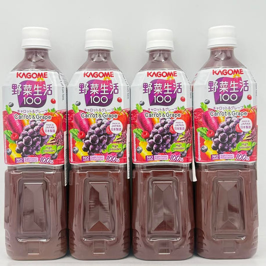 Kagome Carrot & Grape Juice 720ml/4bottle
