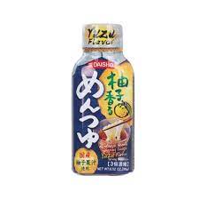 Daisho Yuzu Mentsuyu Soup Base 6.52oz/185g濃縮麵湯底 柚子風味烏龍麵蕎麥麵沾醬