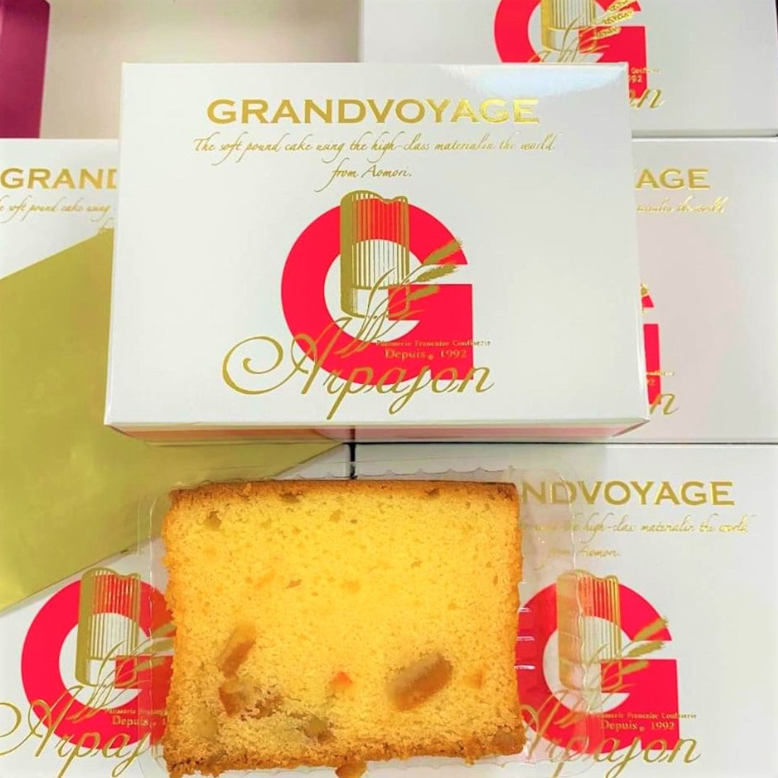 Sato Arpajon Fluffy Cake Orange Flavor 320g/(8pc)八甲田鬆軟蛋糕香橙味