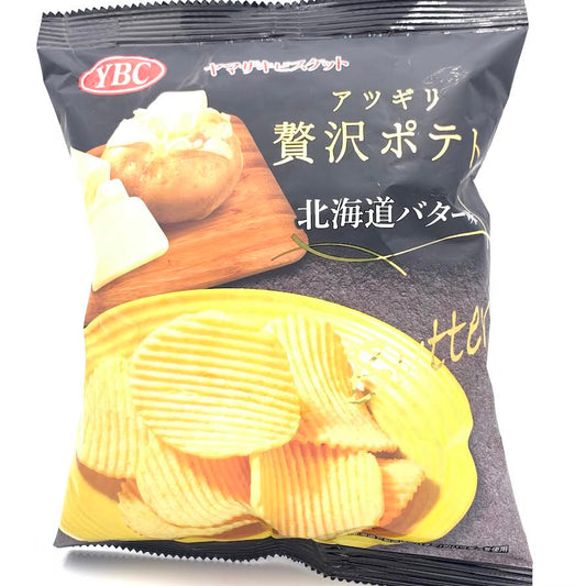 YBC Thick Cut Potato Hokkaido Butter Flavor 50g日本北海道黄油口味薯片