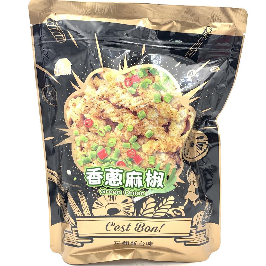 Kali Kali Bon Twisted Crackers - Onion Pepper Flavor 130g咔哩棒香葱麻椒口味