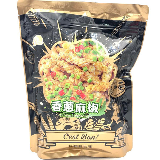 Kali Kali Bon Twisted Crackers - Onion Pepper Flavor 130g咔哩棒香葱麻椒口味