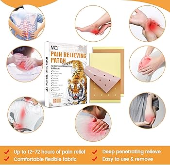 Mqupin Pain Relieving Patch For Increased Blood Flow To Muscles 10pcs止痛貼片