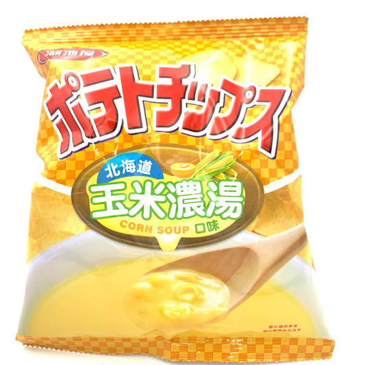 Koikeya Potato Chips Corn 湖池屋 洋芋片 - 玉米濃湯口味 36g