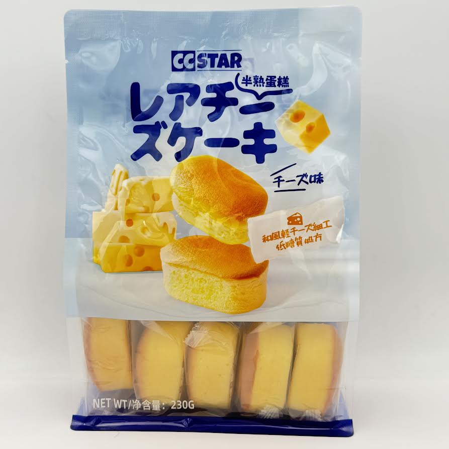 Cc Star Souffle Cheesecake 230g/(7pcs)半熟芝士蛋糕