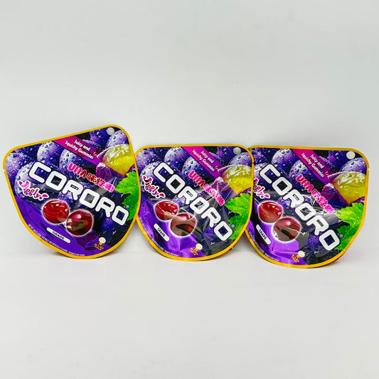 (3CT)Uha Mikakuto Cororo - Grape Fruit Juice Gummy 48g