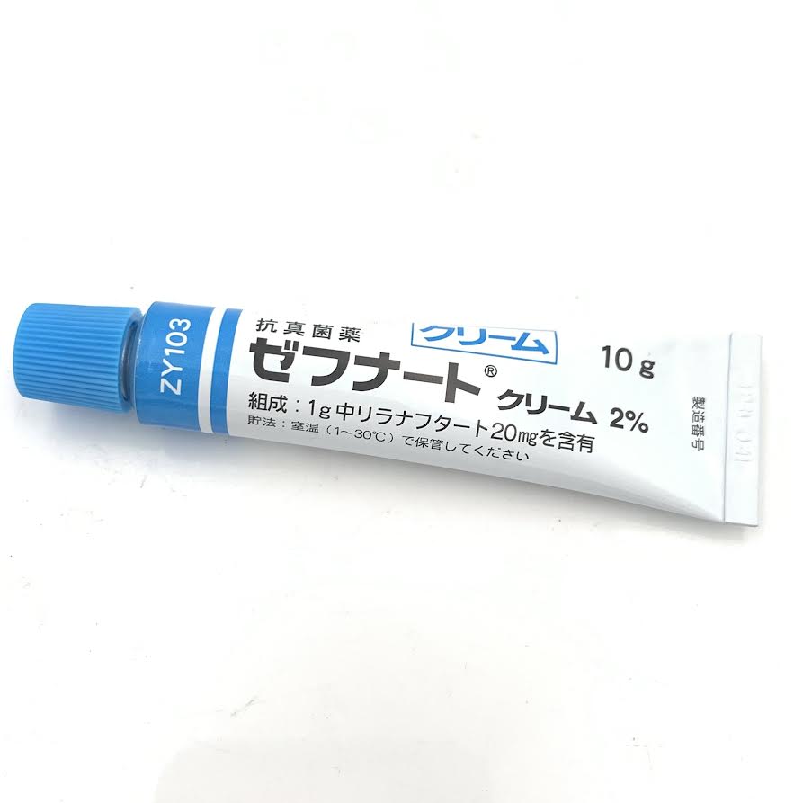 Torii Zefnart Cream2% 10g [No Box] 日本鳥居製藥灰指甲腳抗真菌藥膏