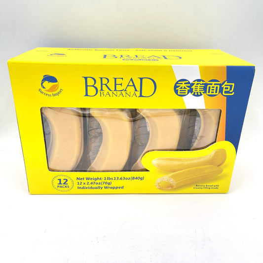 Success Import Banana Bread 12packs/840g