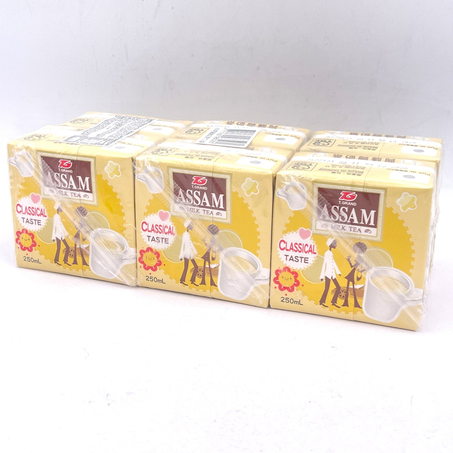 Assam Milk Tea Original Flavor 250mlx6packs阿薩姆奶茶原味