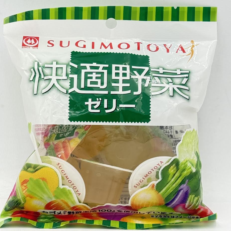 (2CT)Sugimotoya Comfortable Vegetable Jelly 110g