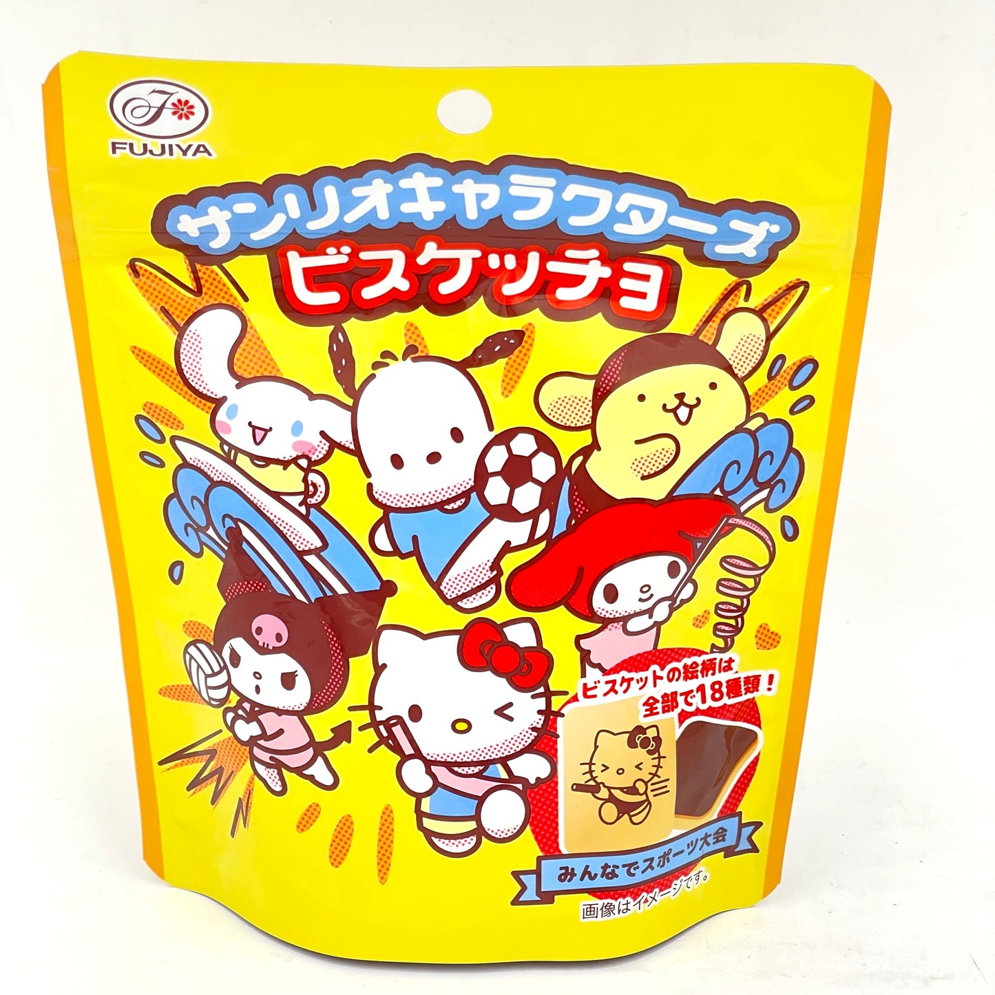 (2bags)Fujiya Sanrio Characters Chocolate Biscuit Cookies 42g不二家 巧克力夾心餅乾