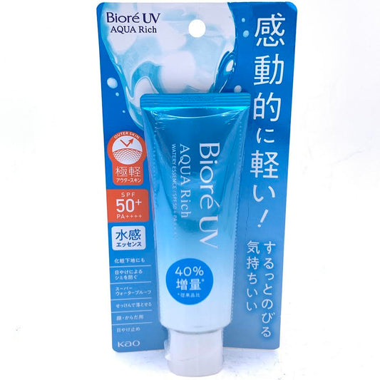 Kao Biore UV Aqua Rich Watery Essence SPF 50+ PA++++ 70ml花王碧柔水感防曬乳液
