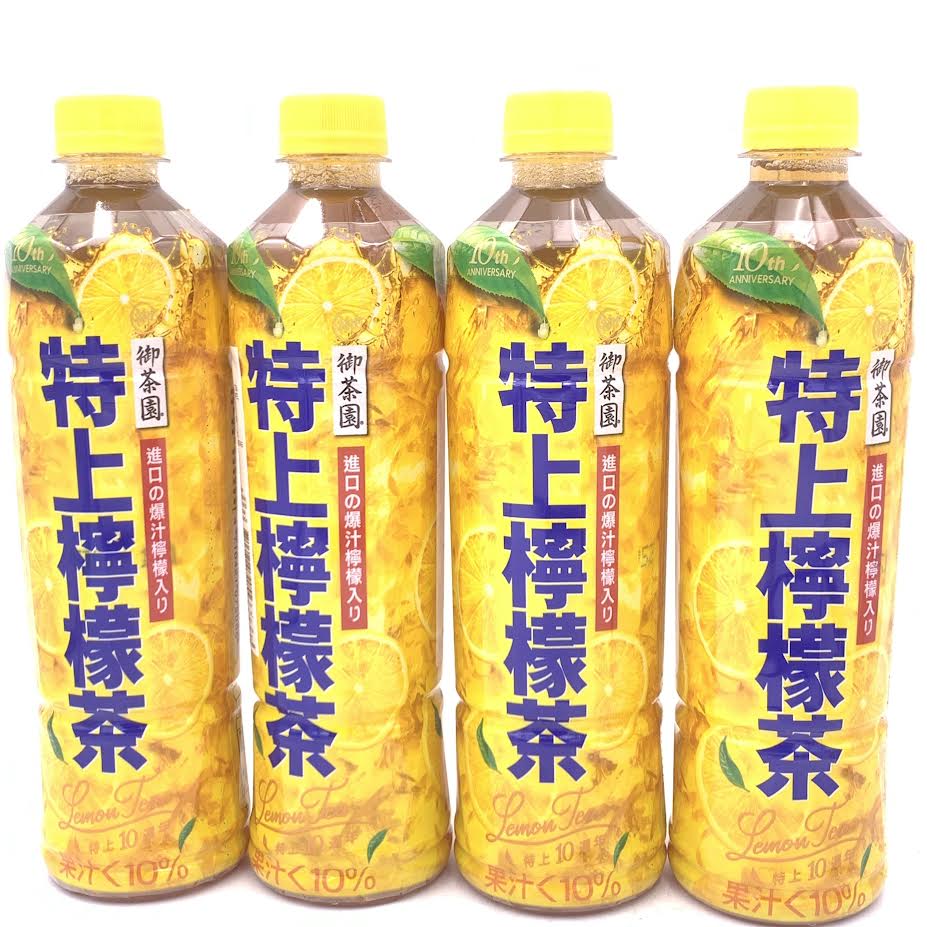 Royal Tea Garden Supreme Lemon Tea 550mlx4bottle御茶園特上檸檬茶