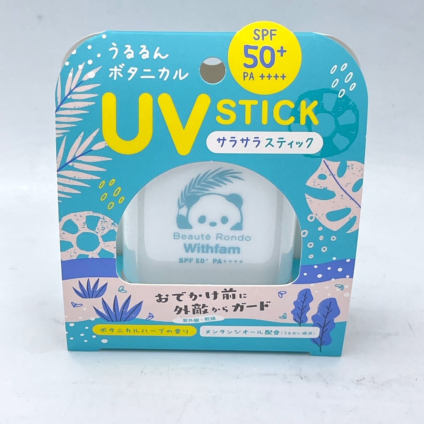 Beauté Rondo Withfam UV Stick SPF50+PA++++ Botanical Herb Scent 15g