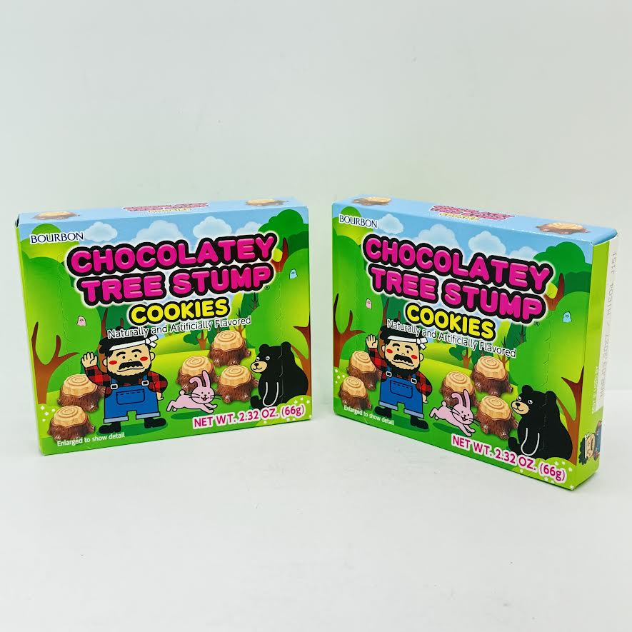 (2CT)Bourbon Chocolatey Tree Stump Cookies 2.32oz/(66g)