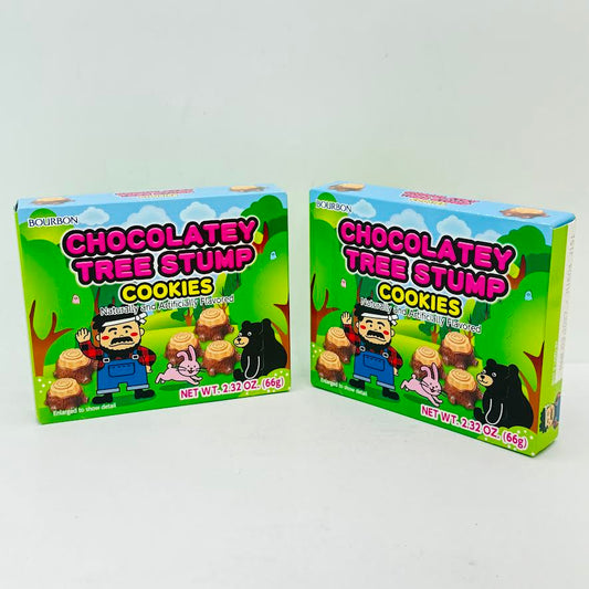 (2CT)Bourbon Chocolatey Tree Stump Cookies 2.32oz/(66g)