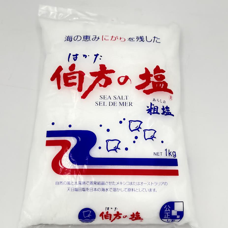 Hakata No Shio Sea Salt 2.2lb/(1kg)伯方&鹽粗鹽